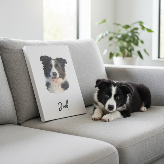 Pet Portrait Canvas