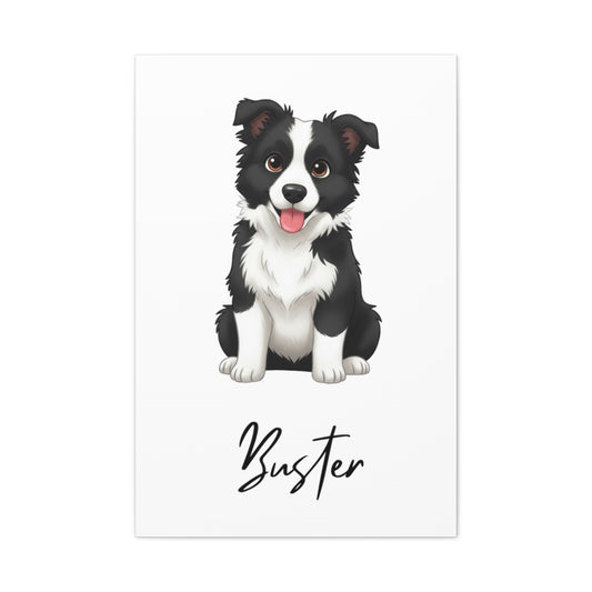 Personalized Cartoon Pet Canvas