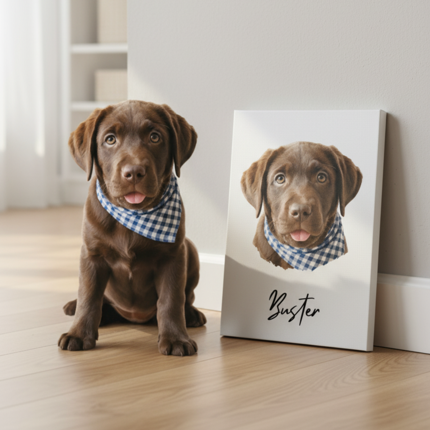 Pet Portrait Canvas