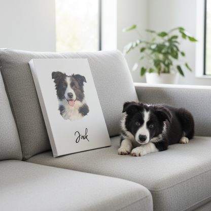 Pet Portrait Canvas