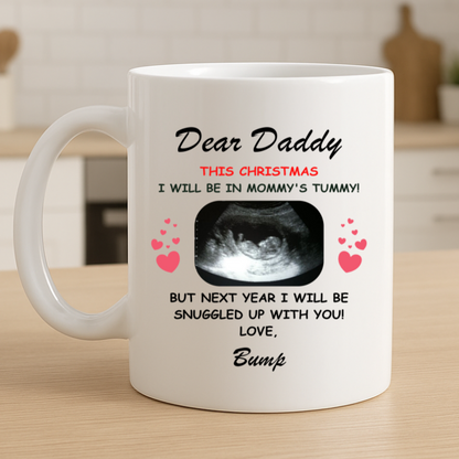 Personalized Sonogram Daddy Mug