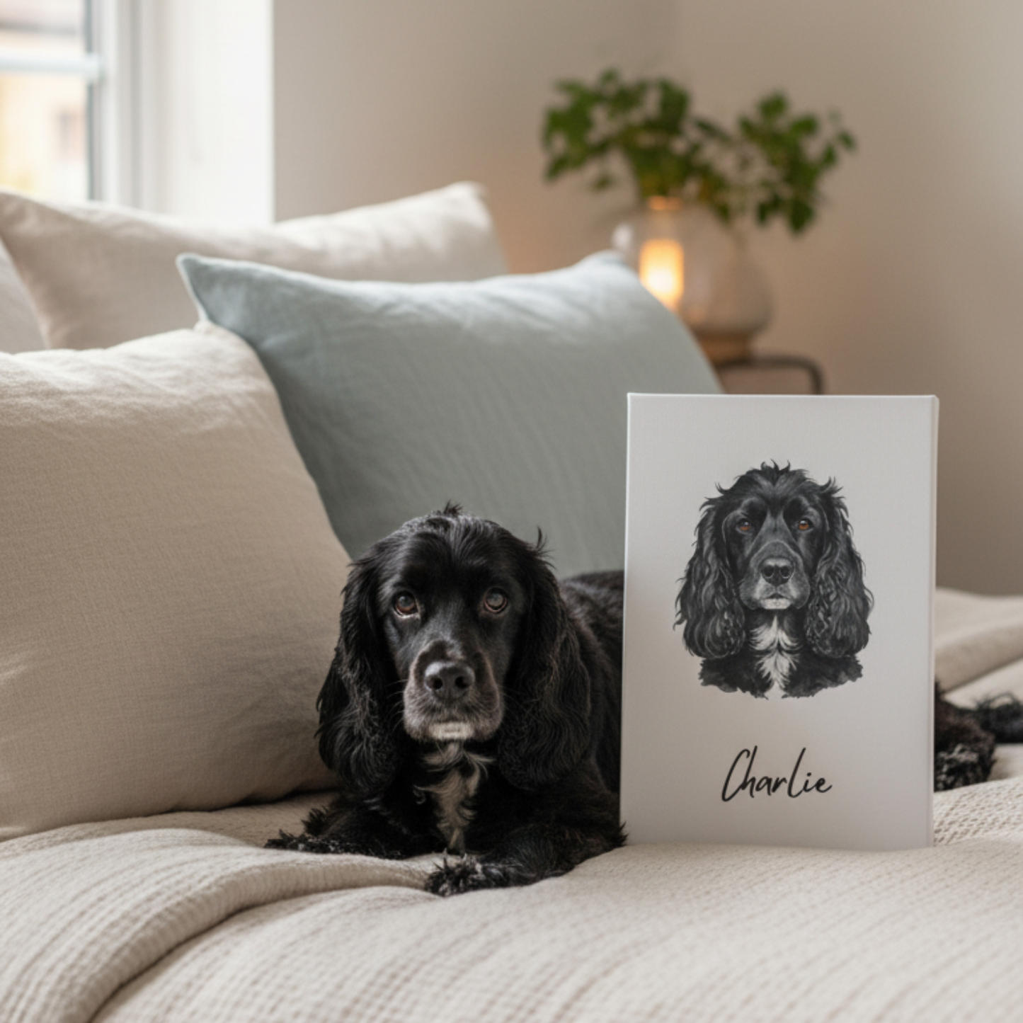 Pet Portrait Canvas