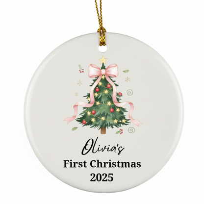 Baby's First Christmas Ornament