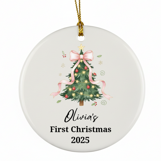 Baby's First Christmas Ornament