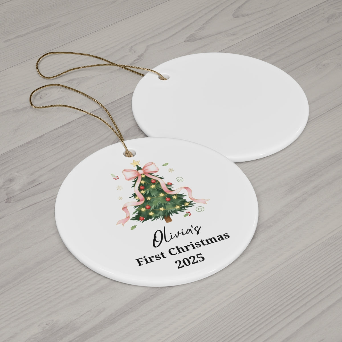 Baby's First Christmas Ornament
