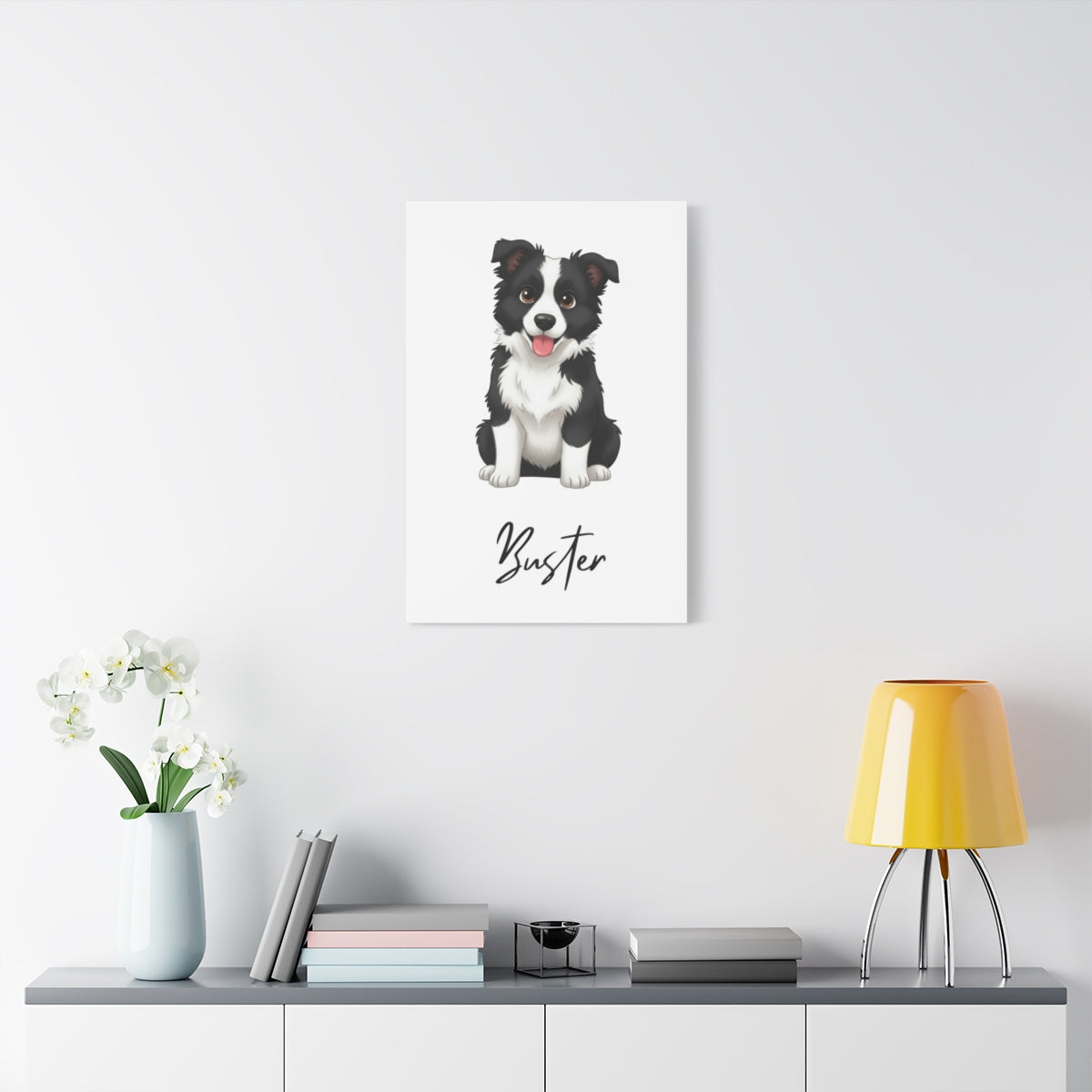 Personalized Cartoon Pet Canvas