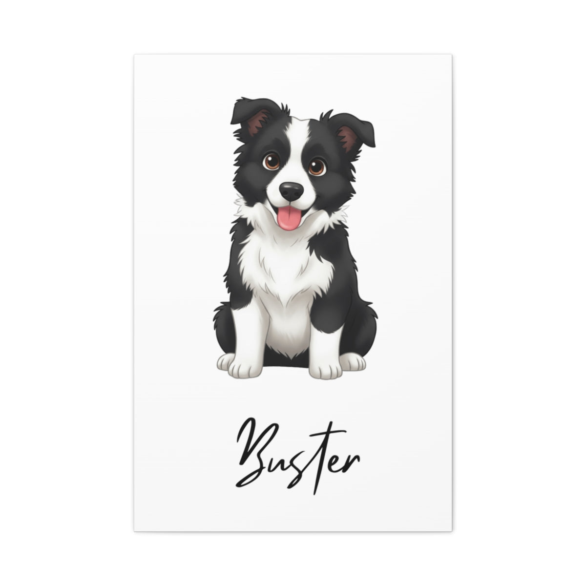 Personalized Cartoon Pet Canvas