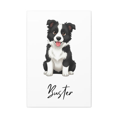 Personalized Cartoon Pet Canvas